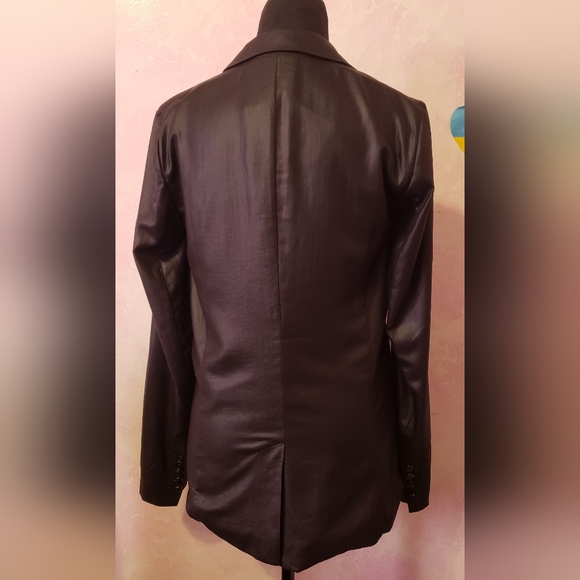 NWT Armani Exchange Sleek Black Blazer - Picture 5 of 5